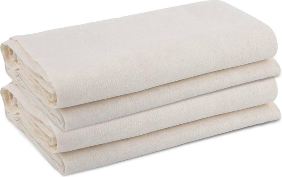 Merkloos Sans marque Kaasdoek neteldoek passeerdoek graad 50 90 x 180 CM