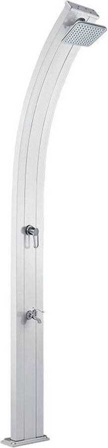 Poolstar Solar shower Spring 30L Kleur metal grey