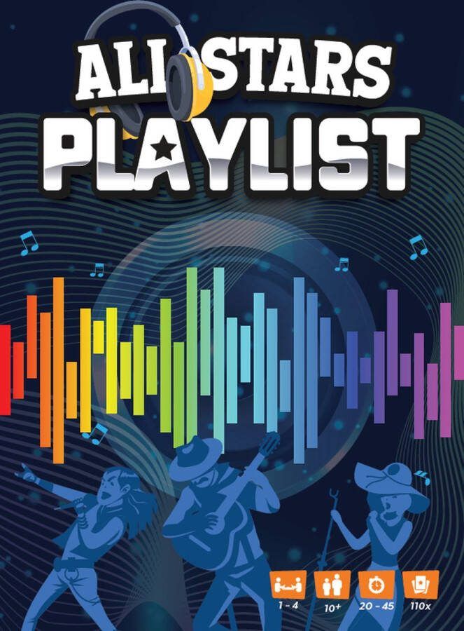 Formula Games All Stars Playlist Spel Party Game Kaartspel Muziek