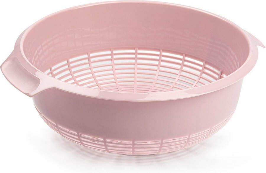 Forte Plastics Kunststof keuken vergieten van 23 x 9 cm in de kleur roze Keuken accessoires