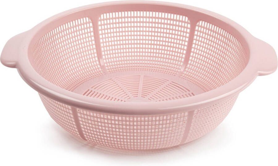 Forte Plastics Kunststof keuken vergieten van 31 x 9.5 cm in de kleur roze Keuken accessoires