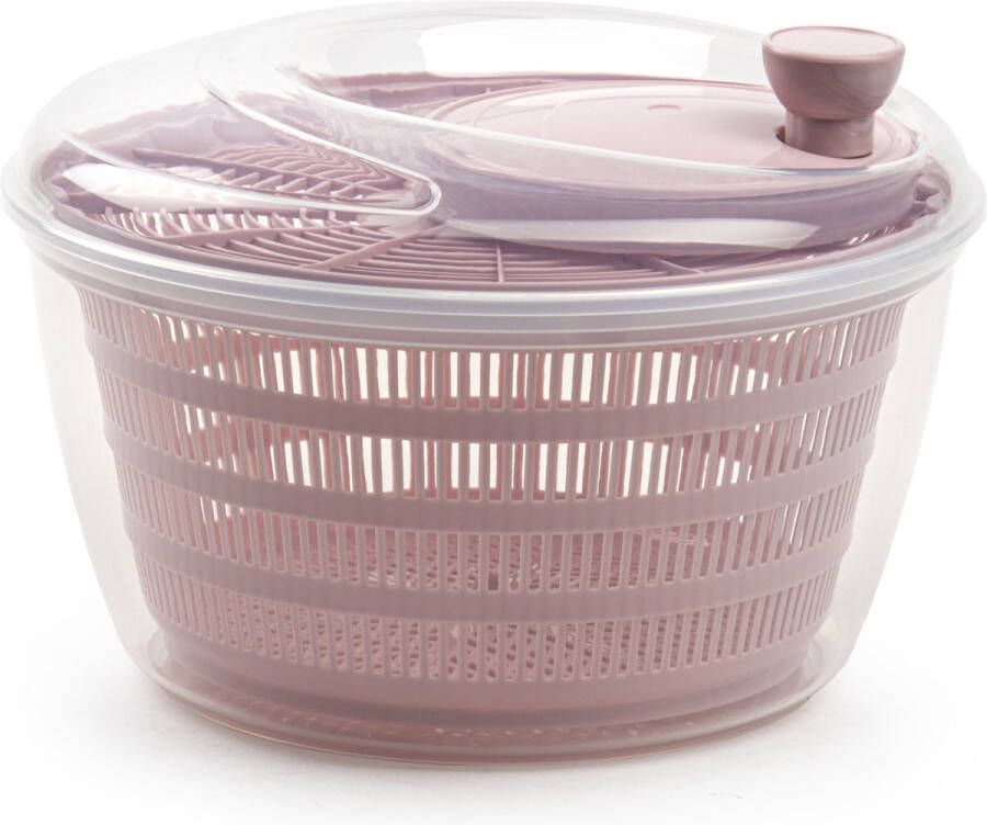 Forte Plastics Slacentrifuge kunststof oud roze 4 liter 25 cm diameter Handige keuken artikelen