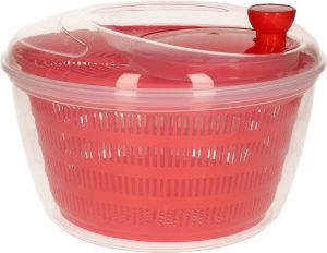 Forte Plastics Slacentrifuge kunststof rood 4 liter 25 cm diameter Handige keuken artikelen