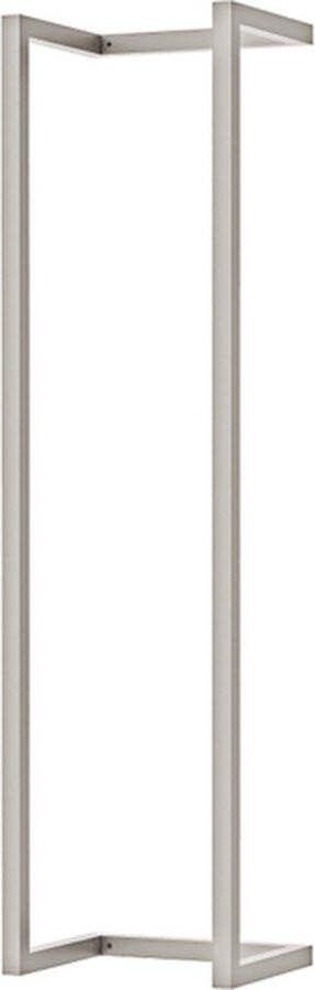 FortiFura Calvi Handdoekrek 95x25x20cm Geborsteld RVS