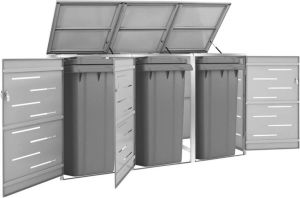 ForYou Prolenta Premium Containerberging driedubbel 207x77 5x115 cm roestvrij staal