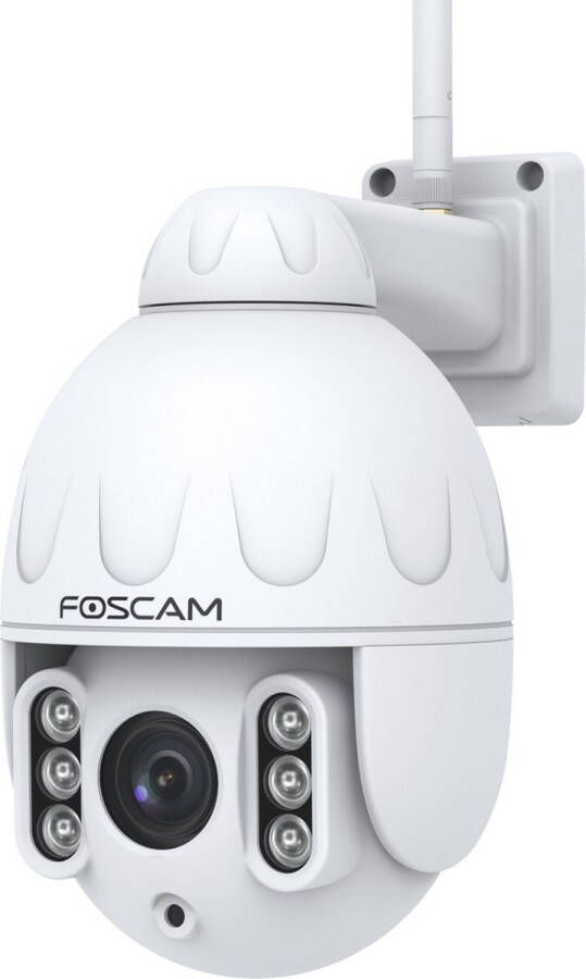 Foscam SD4 Beveiligingscamera Buitencamera 4x Zoom Full HD 4MP Pan tilt zoom Nachtzicht 50m Wit