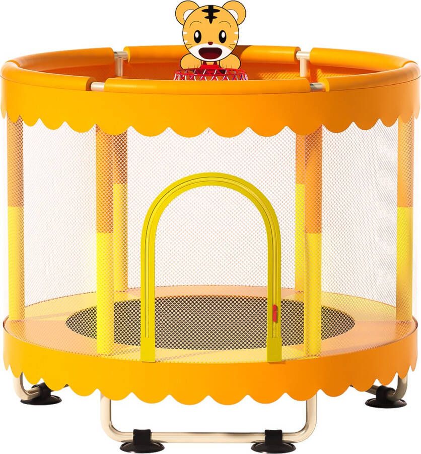 FOXSPORT Trampolines met Elastieken Trampoline met veiligheidsnet Inground Trampoline voor kinderen Kinder Trampoline 150x150x110cm