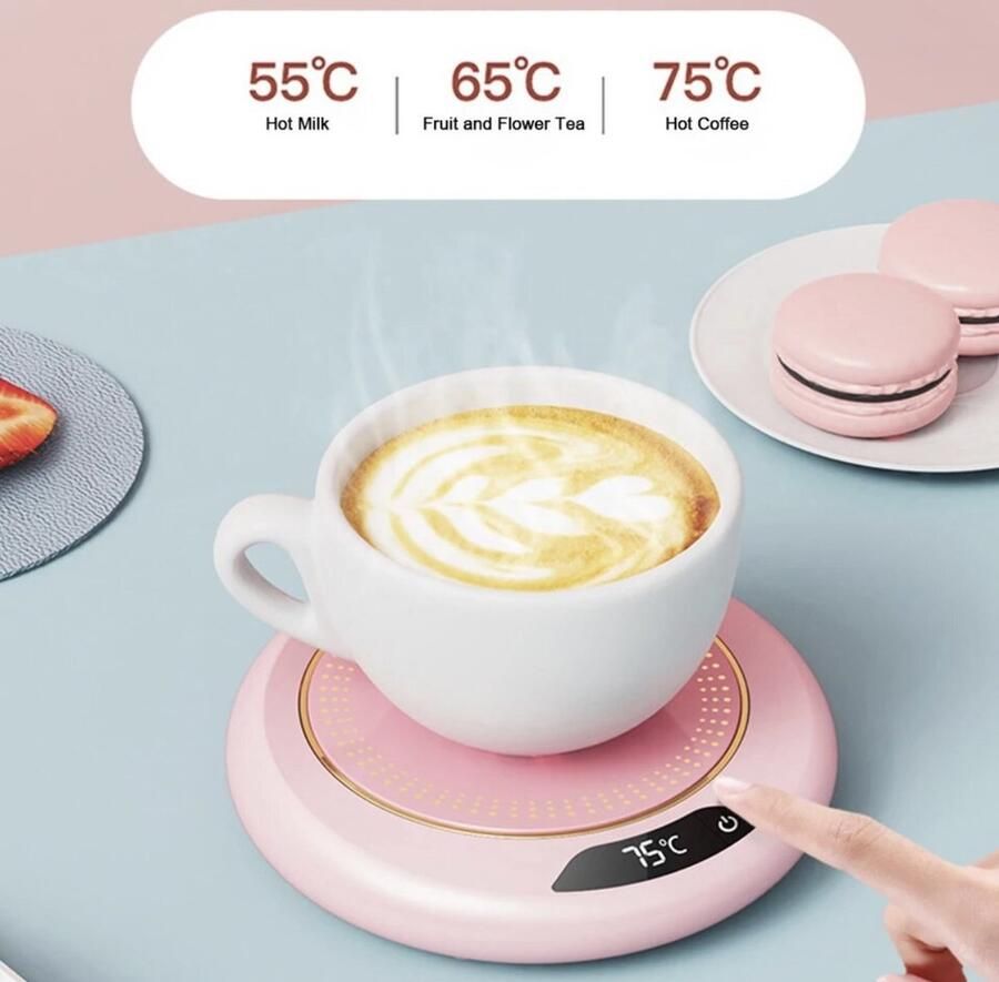 FR Service mug warmer warmhoudplaat mug warmer roze cup warmer verwarmde onderzetter mok warmer cup warmer usb koffie warmer warmhouders
