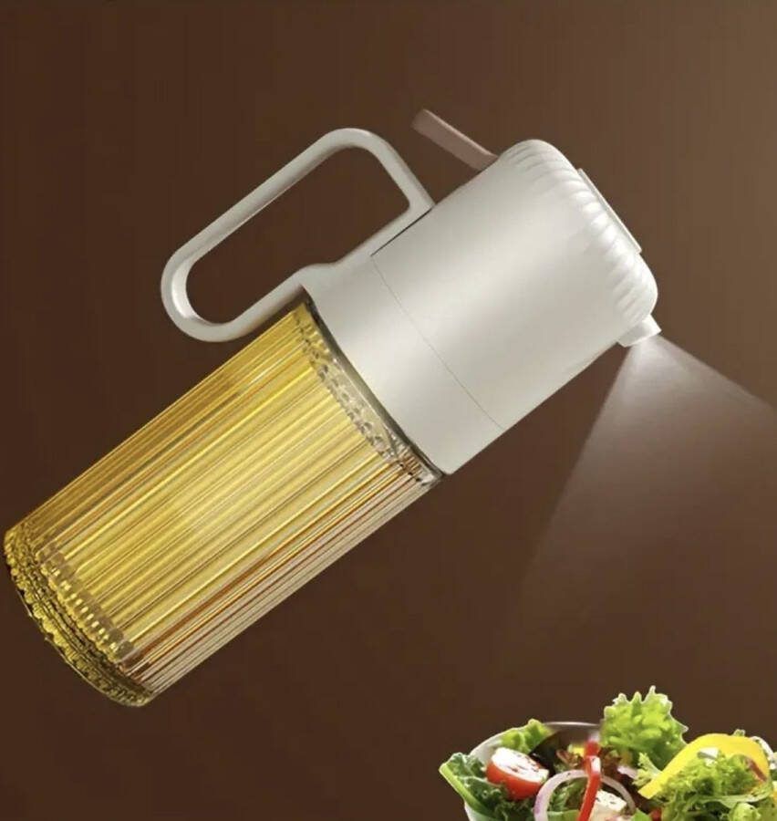 FR Service Olijfolie sprayer olie spray glazen oliefles Olie en azijnstel Olie Diffuser Oliesprayer Olijfolie Verstuiver Azijnspray Olie Pomp Bakspray glas Navulbaar oil spray Olijfolie Fles 250 ml oliefles glas -bbq spray
