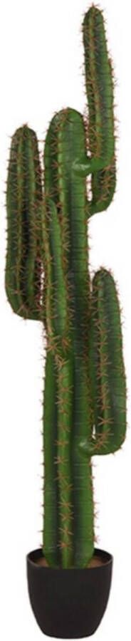 LABEL51 Kunstplant Cactus 30x25x130 cm Groen Kunststof