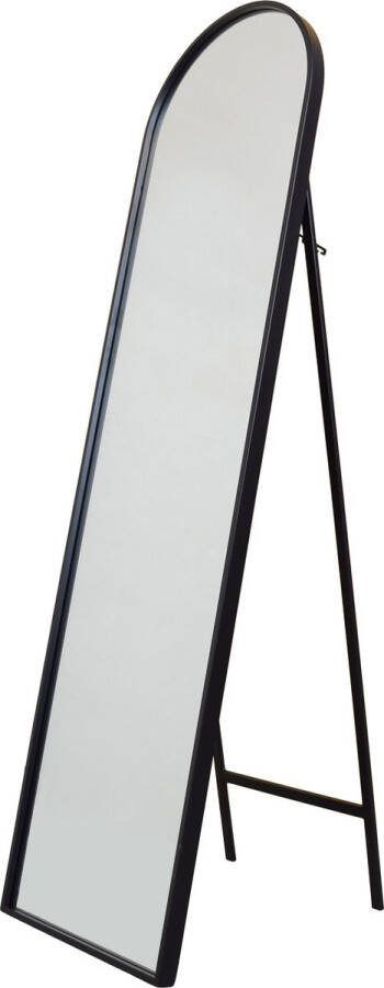 Loft42 Fragix Ark passpiegel Zwart metaal 150x40