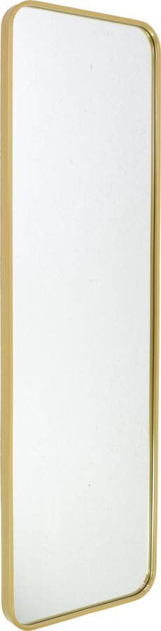Loft42 Fragix Boston passpiegel rechthoekig Goud Metaal 130x40cm Industrieel
