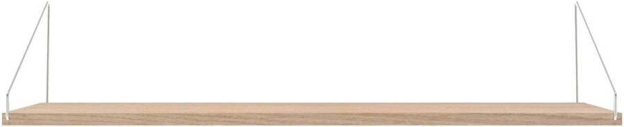 Frama Shelf White wandplank 80x20 roestvrijstaal