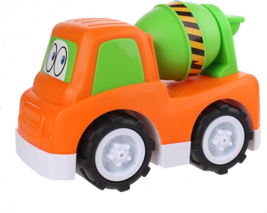 Free and Easy Speelgoedauto Cementtruck 24 x 11 x 18 Cm (lxbxh) Oranje