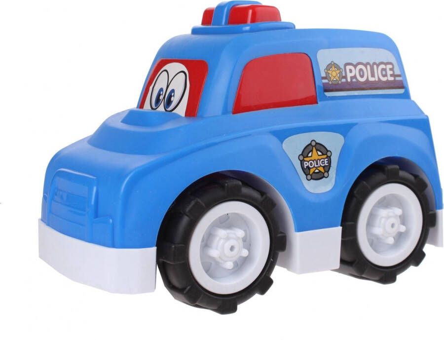 Free and Easy Speelgoedauto Politie 24 x 11 x 18 Cm (lxbxh) Blauw