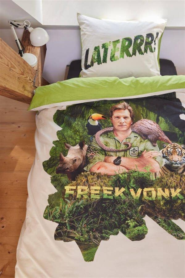 Freek Vonk Laterrr dekbedovertrek Eenpersoons 140x200 Zand