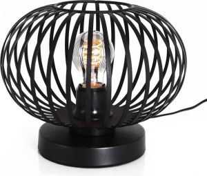 Freelight Agila Tafellamp 1 lichts d: 25cm zwart Modern 2 jaar garantie