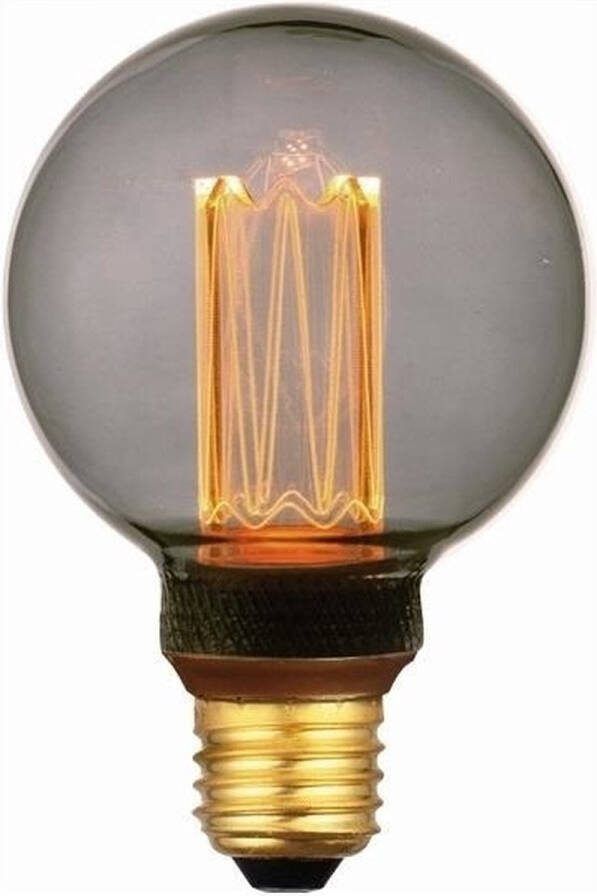 Freelight LED Lamp E27- 5W Smoke 8cm 2000K 3 standen memory