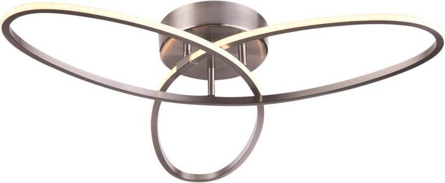 Freelight Plafondlamp Spike 21Watt Staal incl 3 Stappendimmer