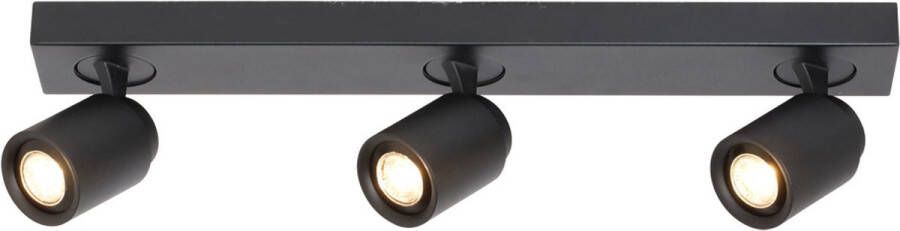 Freelight Razza Opbouwspot 3 lichts op balk zwart Modern