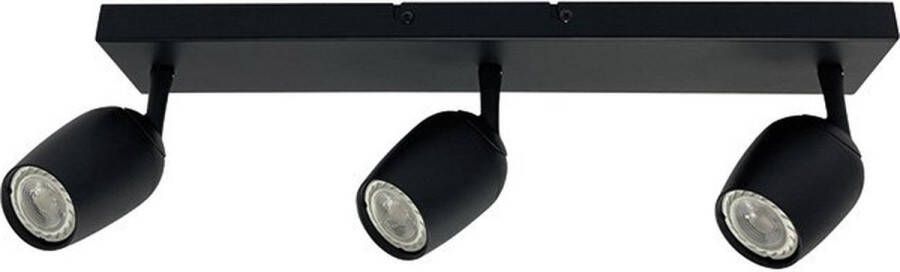 Freelight Trova Opbouwspot 3-lichts balk zwart Modern