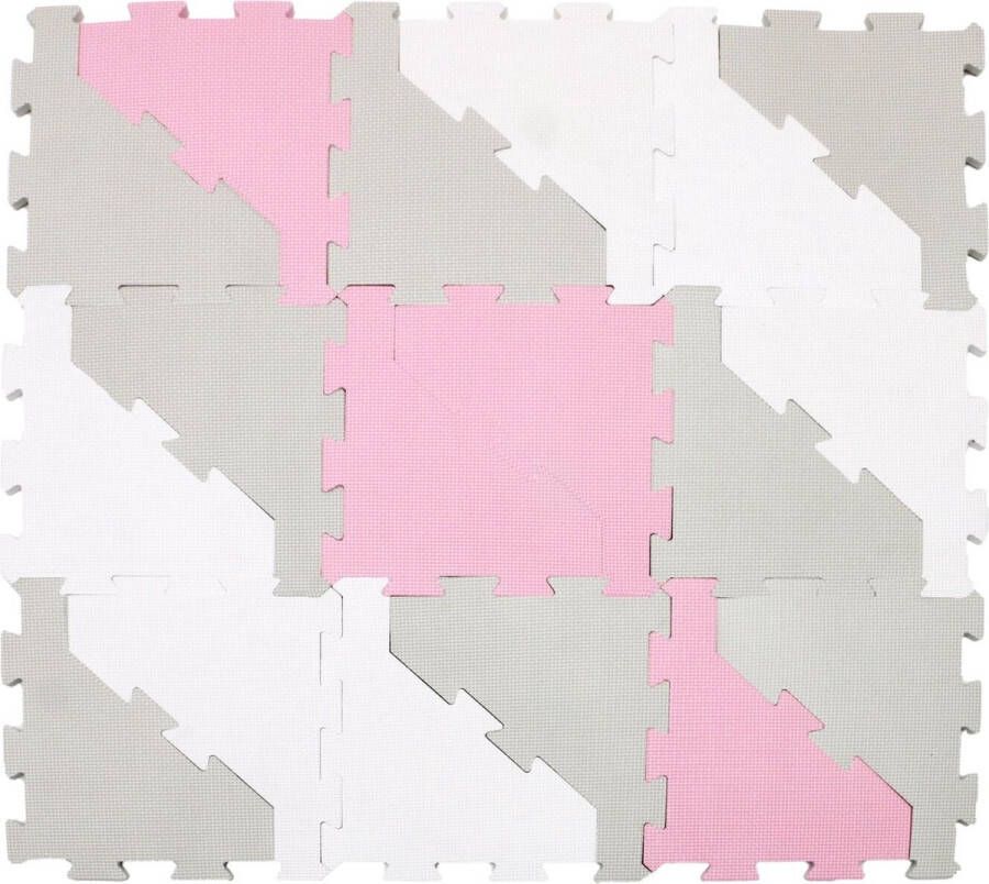 Freeplay Free2Play by FreeON Speelmat Puzzelmat Speelkleed Roze-wit