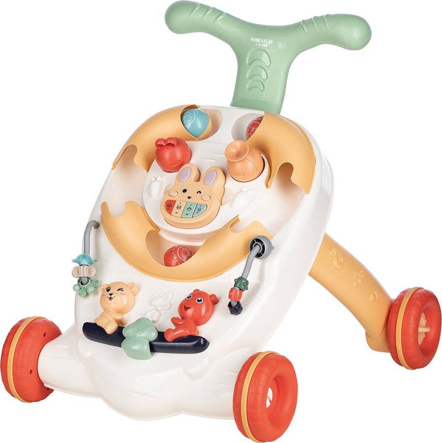 Freeplay Free2Play Let's Walk! Baby Walker Activiteiten Loopwagen Looptrainer Educatief Babyspeelgoed