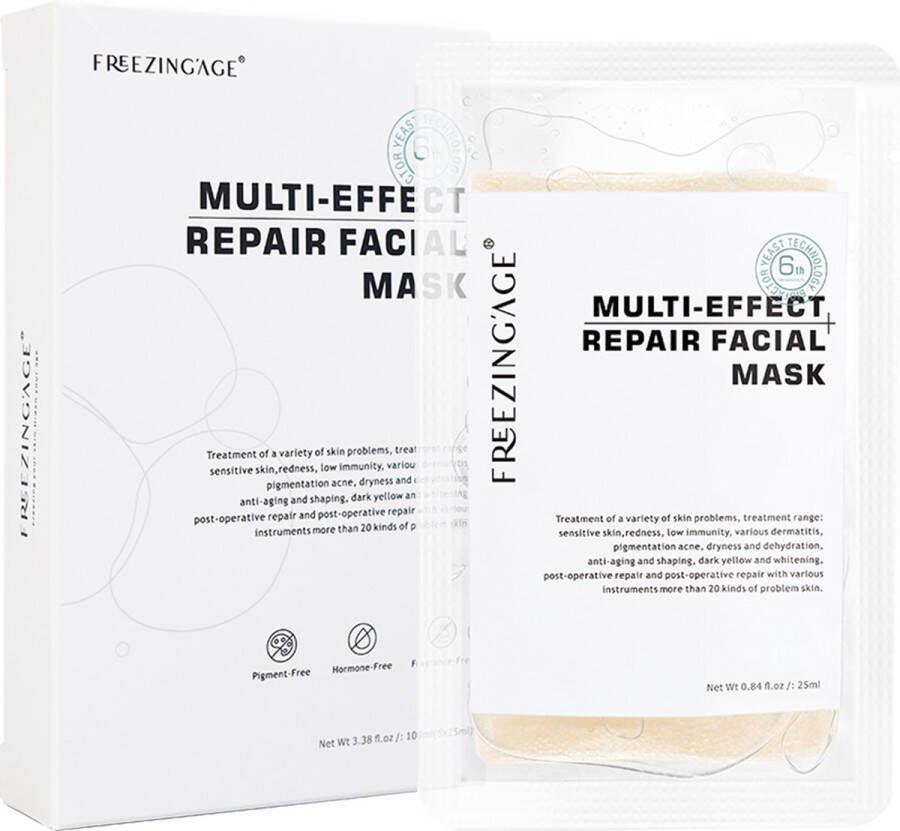 Freezing'Age Gezichtsmasker Droge Gevoelige Huid