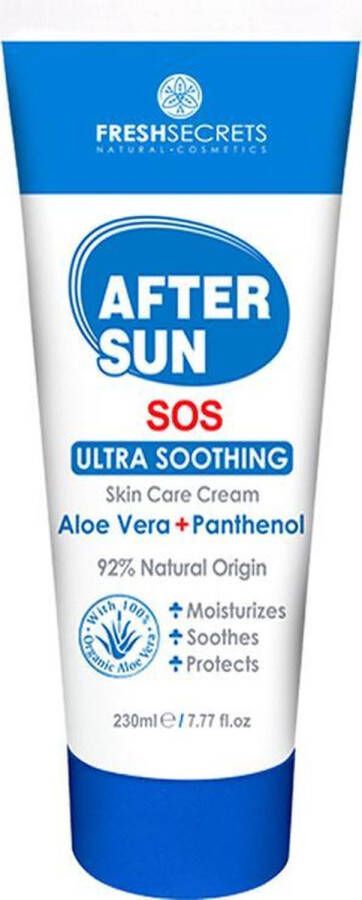 Fresh Secrets Aftersun Extra rustgevend Panthenol & Aloe Vera 230ml