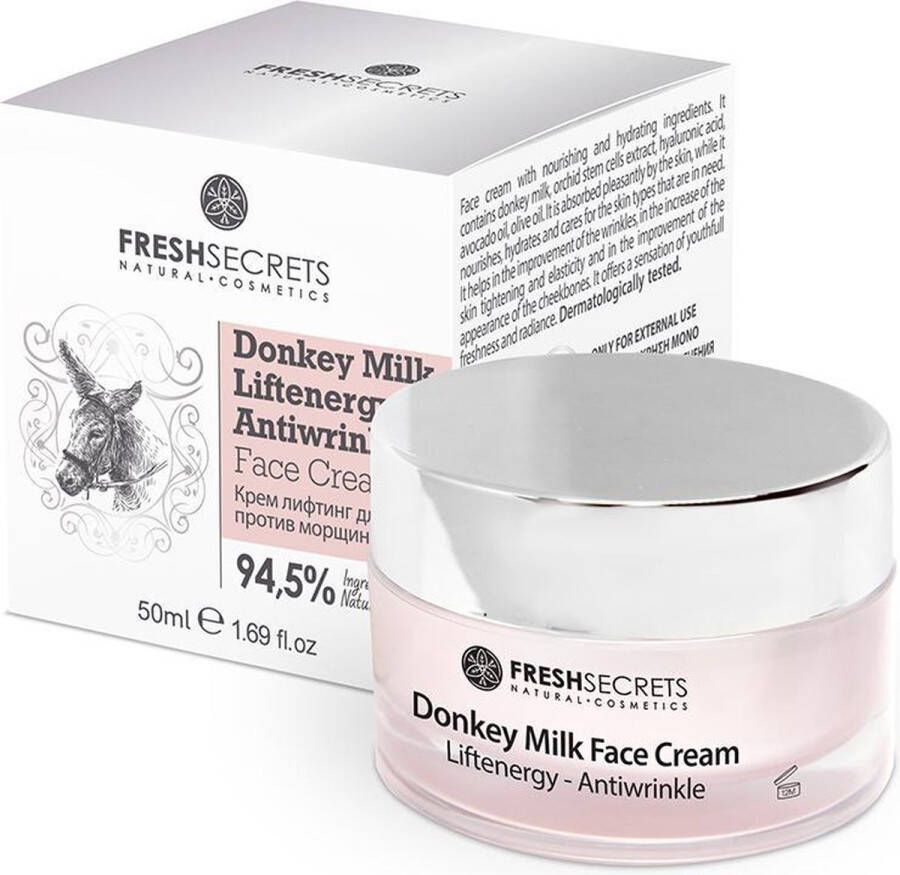 Fresh Secrets Antiwrinkle Ezelinnenmelk Gezichtscrème