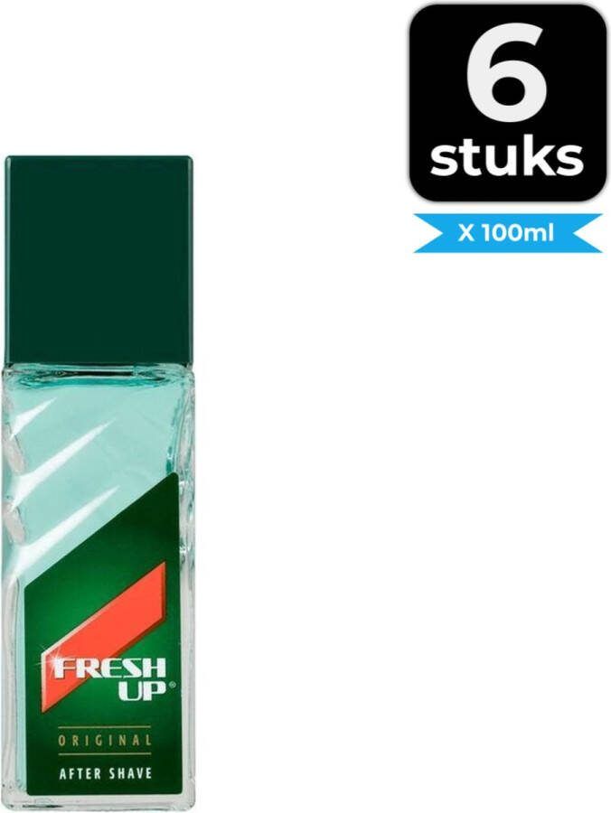 Fresh Up Original Depper for Men 100 ml Aftershave lotion Voordeelverpakking 6 stuks