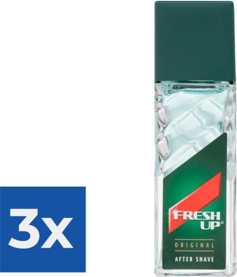 Fresh Up Original Depper for Men 50 ml Aftershave lotion Voordeelverpakking 3 stuks