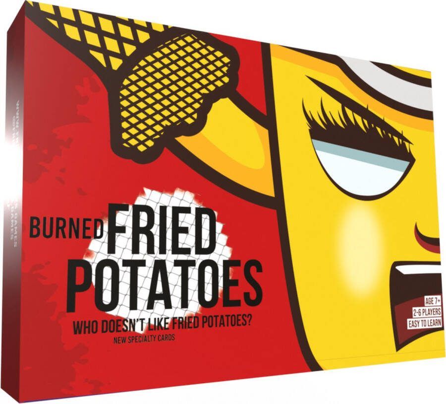 Fried Potatoes Burned Card Game 3rd Edition Engelstalig Strategie Snelheid & Verslaving gegarandeerd Versla en 'Frituur' je tegenstanders in dit Interactieve Slagfestijn voor de Familie! Luxe Verpakking met Magneetjes