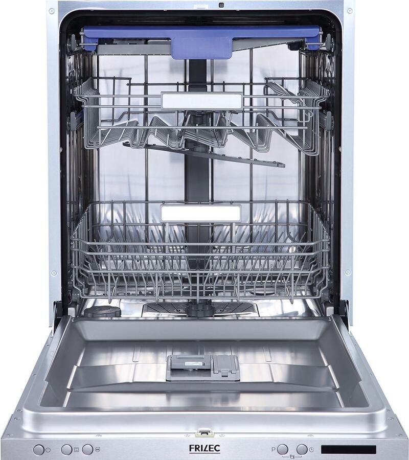 Frilec FRANKFURT8514-3 Inbouw Vaatwasser C Label 5 Jaar Garantie 14 Couverts Extra Stil Vloerprojectie