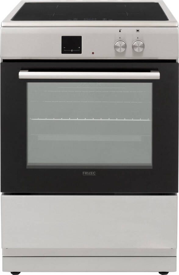 Frilec KÖLN-ECI60-60I Vrijstaand Inductie Fornuis 5 Jaar garantie Elektrische Oven 4 kookzones Inox