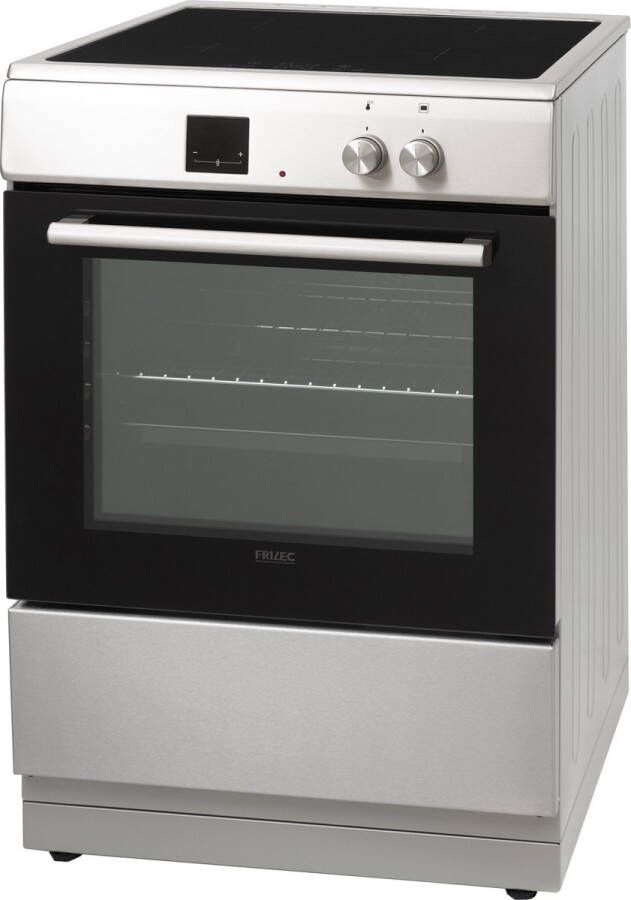 Frilec KÖLN-ECI60-60I Vrijstaand Inductie Fornuis Elektrische Oven 4 kookzones Inox