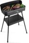 Fritel BBQ 2246 Elektrische barbecue en tafelgrill grilloppervlak 50x25 cm + 2200W + onderstel zwart - Thumbnail 1