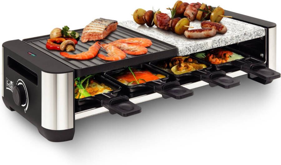 Fritel Stone Raclette Grill RSG3280 | Gourmet&Raclette | Keuken&Koken Fun cooking | 5410585428406