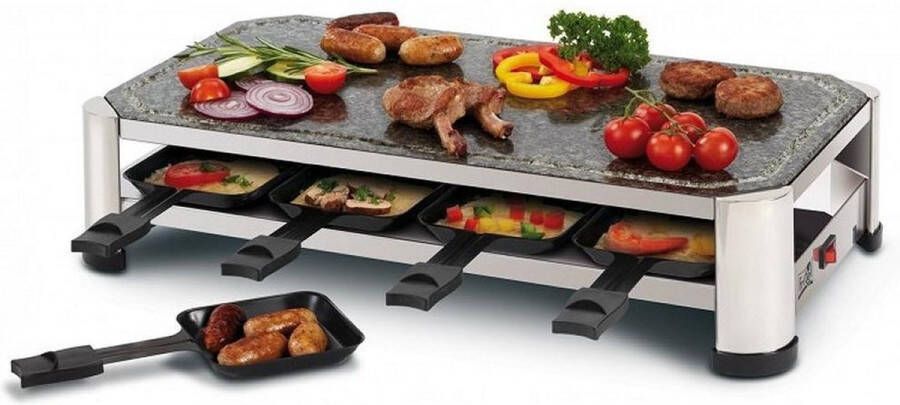 Fritel SG 2180 Steengrill met raclettefunctie grilloppervlak (LxB) 49 5x27cm 2 tot 8 personen