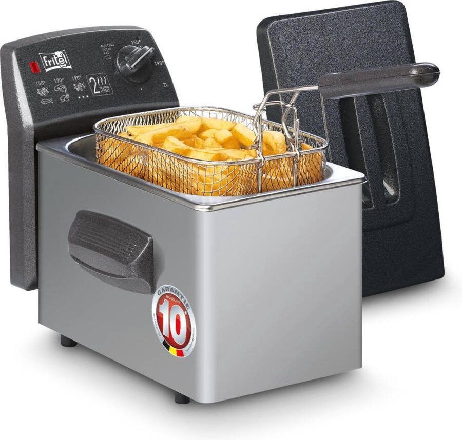 Fritel Turbo SF 4050 Frituurpan friteuse 2l + 2000W ook voor vast vet