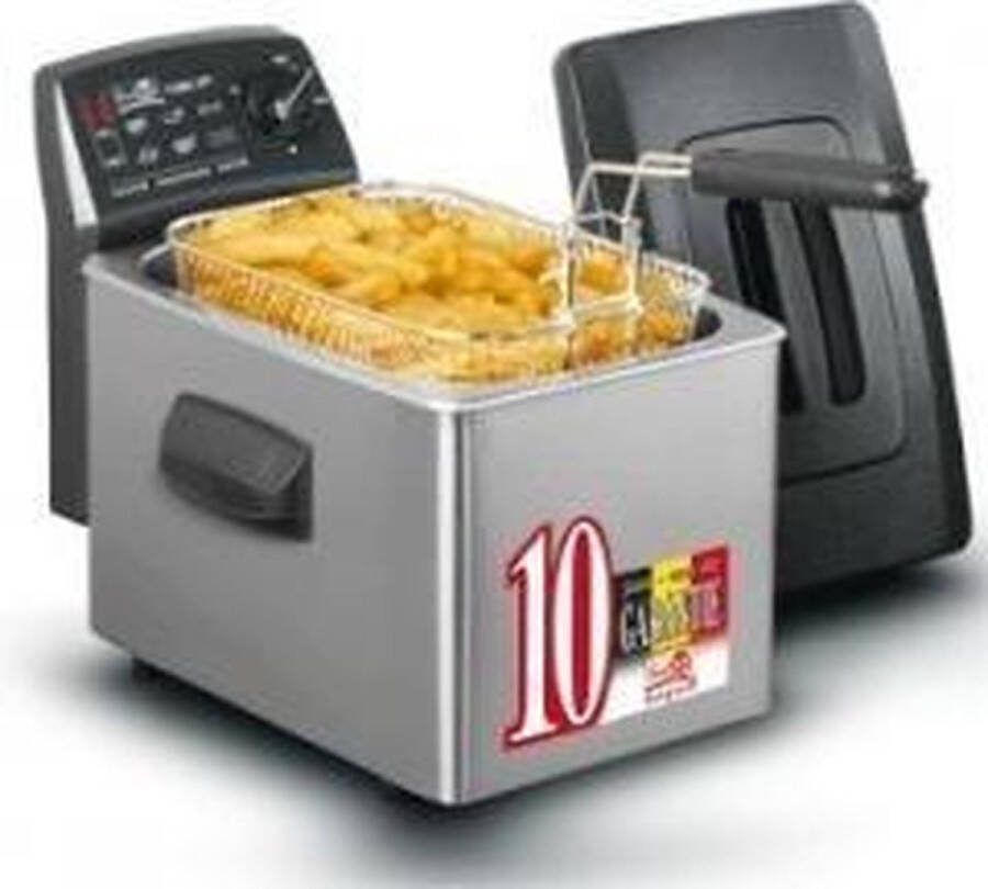 Fritel Turbo SF 4150 Frituurpan friteuse 3l + 2400W ook voor vast vet