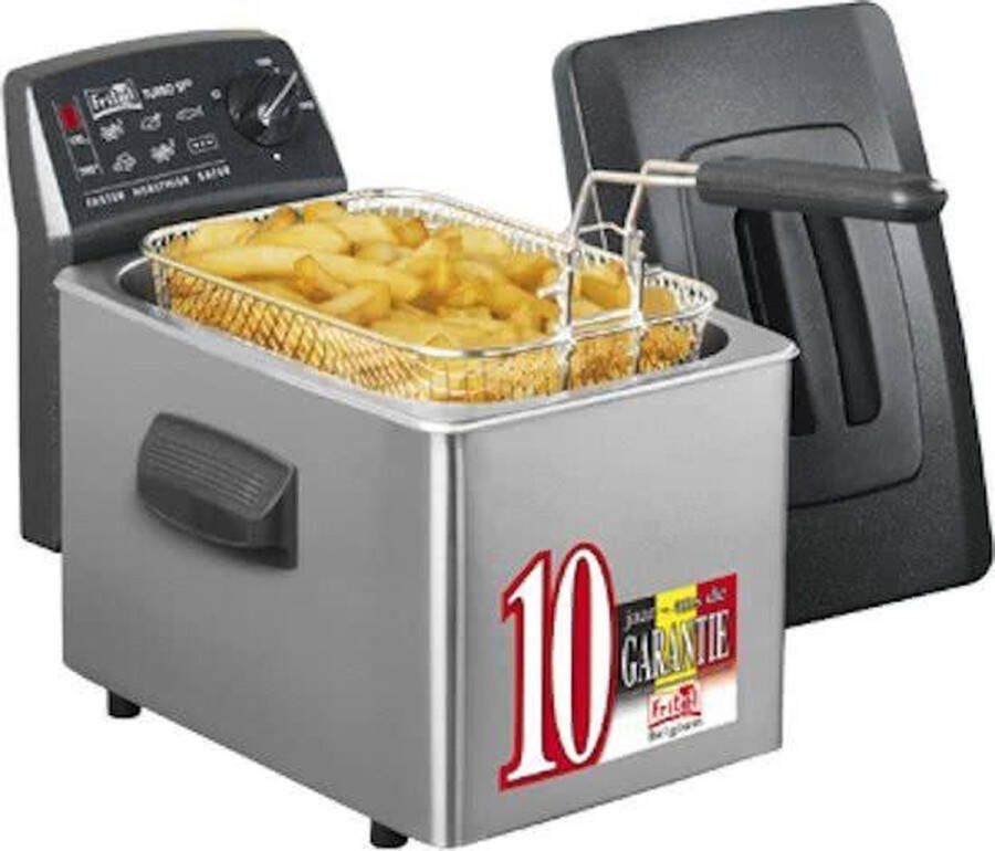 Fritel Turbo SF 4150 Frituurpan friteuse 3l + 2400W ook voor vast vet