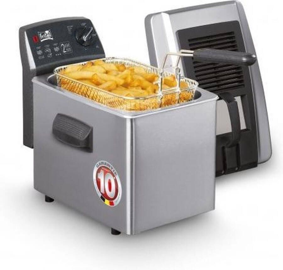 Fritel Turbo SF 4371 Frituurpan friteuse 4l + 3200W ook voor vast vet