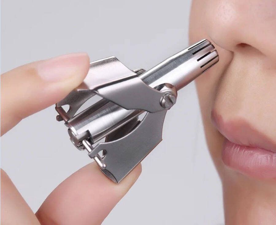 Fritzline neustrimmer oortrimmer neushaartrimmer mannen handmatig neushaarschaartje