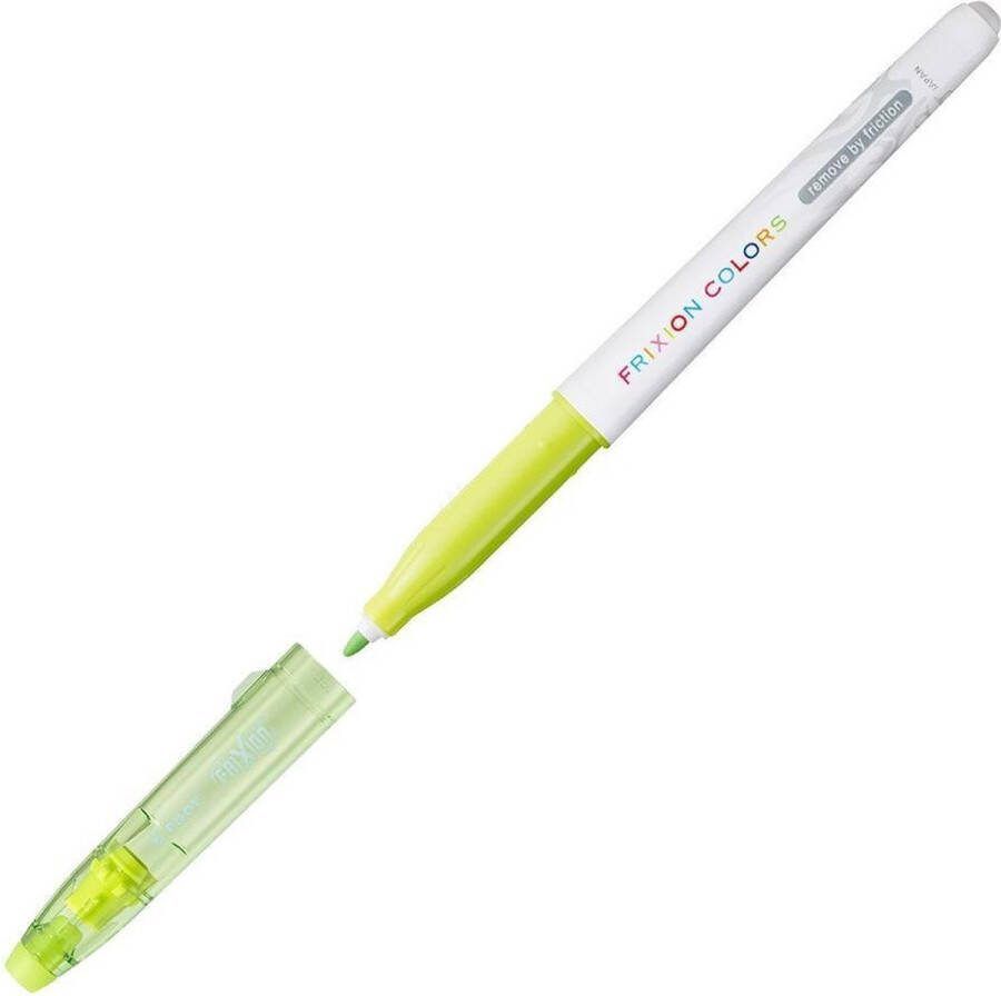 Pilot Frixion Colors Uitgumbare lichtgroene stift
