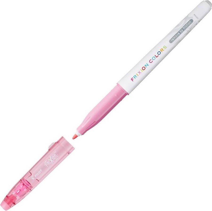 Pilot Frixion Colors Uitgumbare lichtroze stift