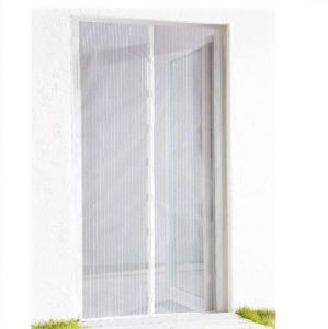 Froys Wit Vliegengordijn 100x210 cm Magneet Deurhor Insectenhor Klamboe Anti insect Vliegenhor Muskietennet