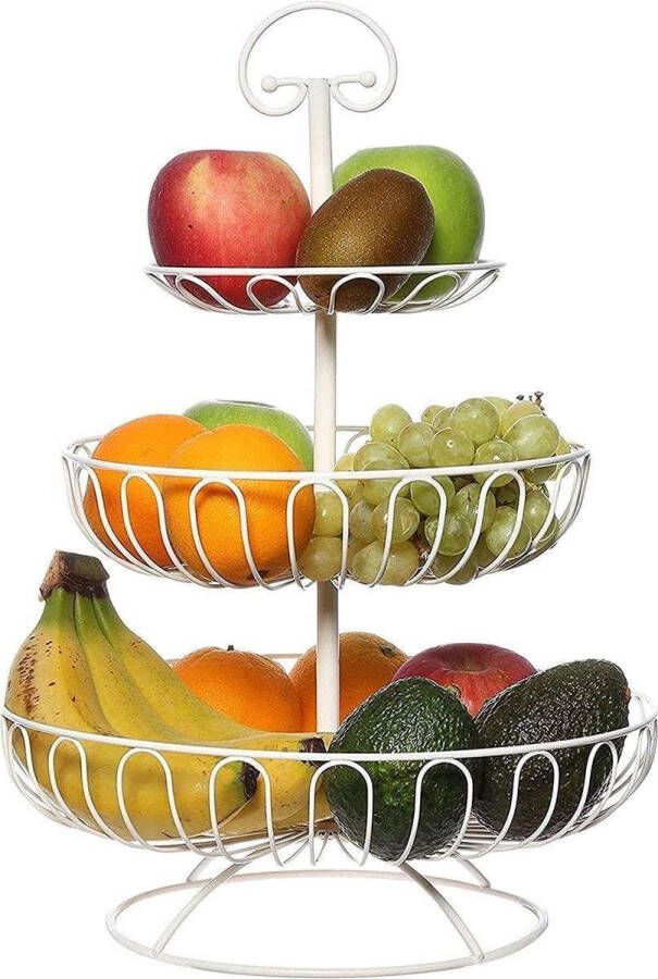 Fruitschaal Fruit étagère 3 niveaus
