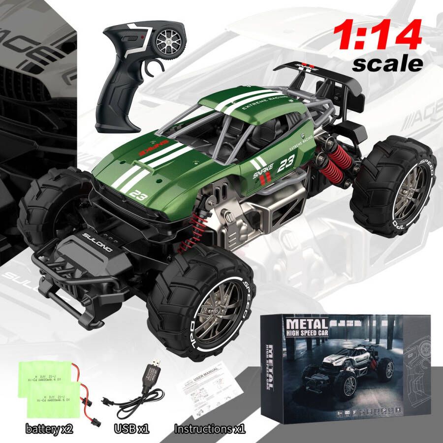 Fuegobird RC Auto RC Voertuig hoge snelheid speelgoedauto groente