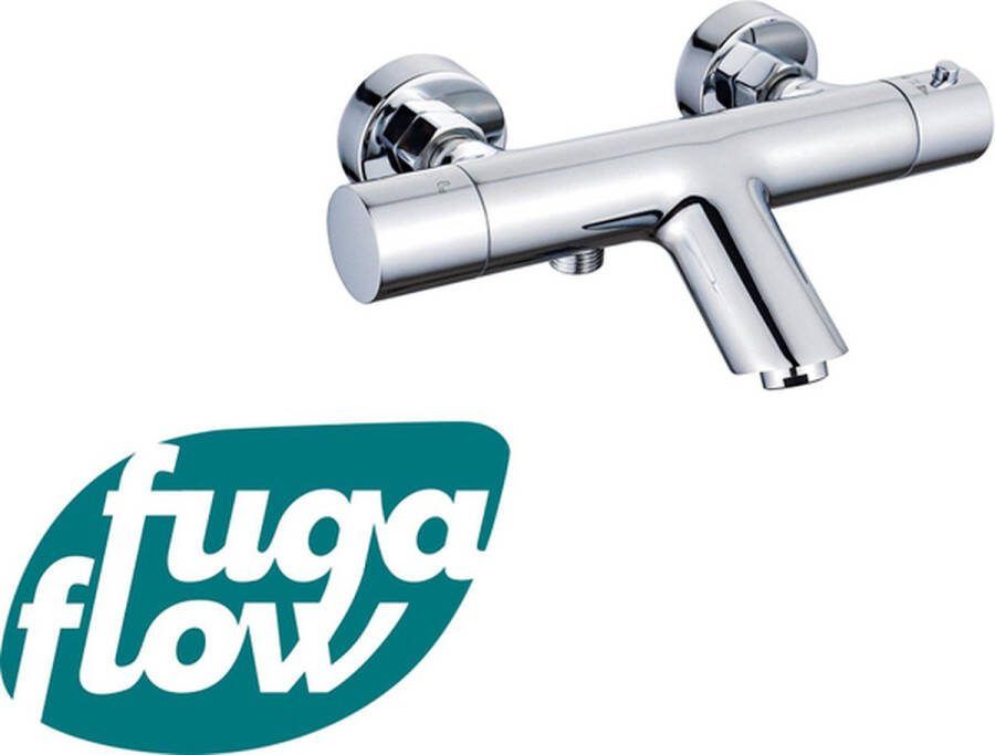 FugaFlow Eccelente Sobrado Badkamer Thermostatische Badkraan Chroom
